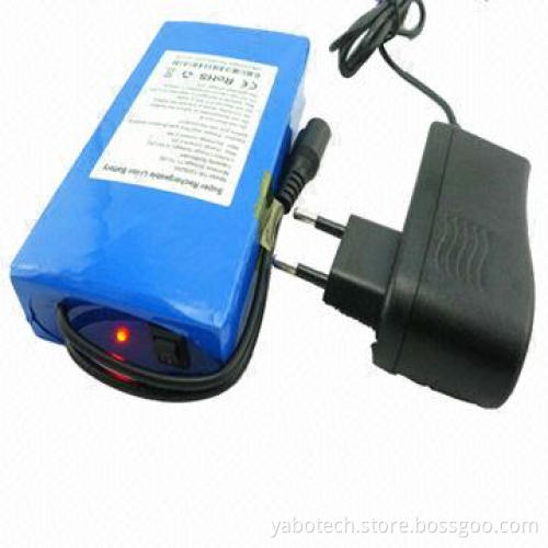 12V battery high quality lithium ion battery battery, 12V for LED indicator and CCTV camera
